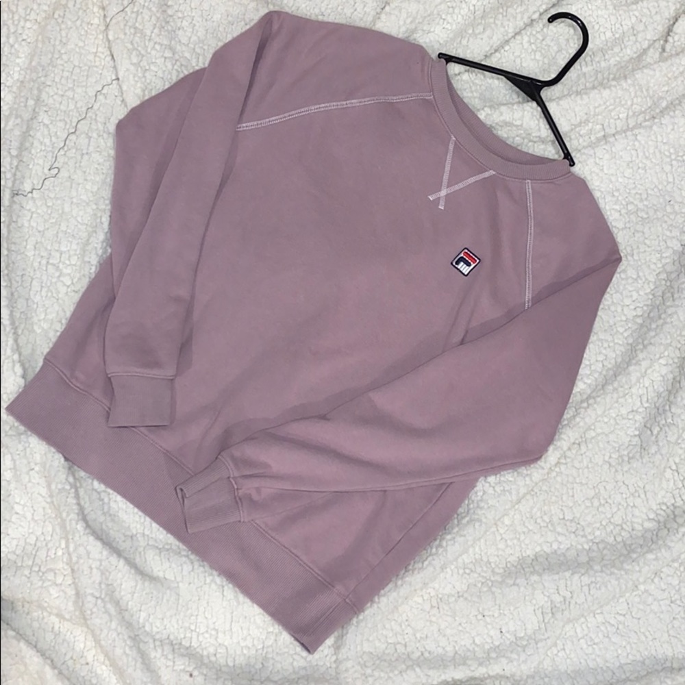 Crew neck FILA sweatshirt